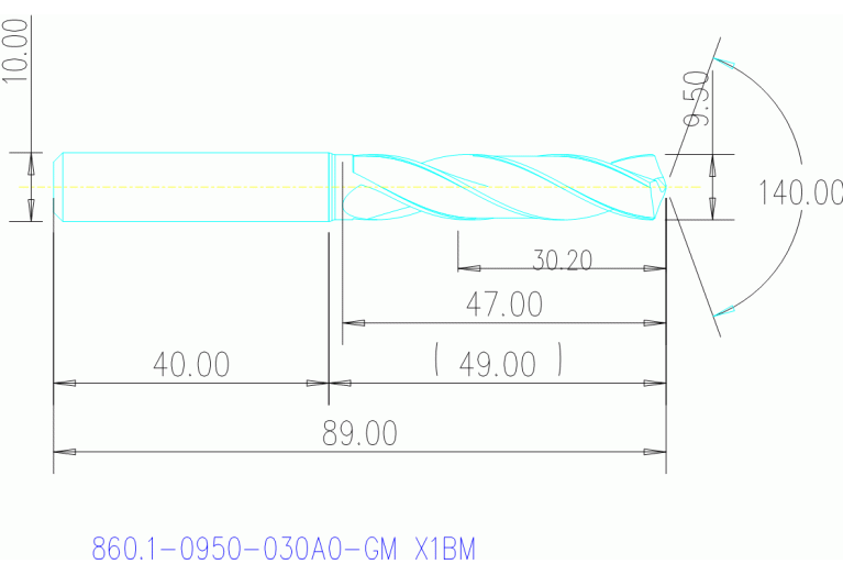 860.1-0950-030A0-GM X1BM