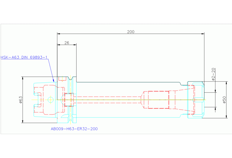 AB009-H63-ER32-200