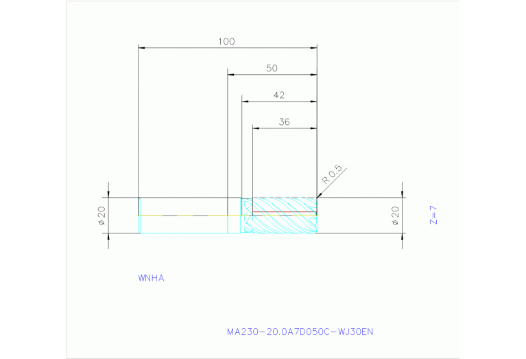 MA230-20.0A7D050C-WJ30TF