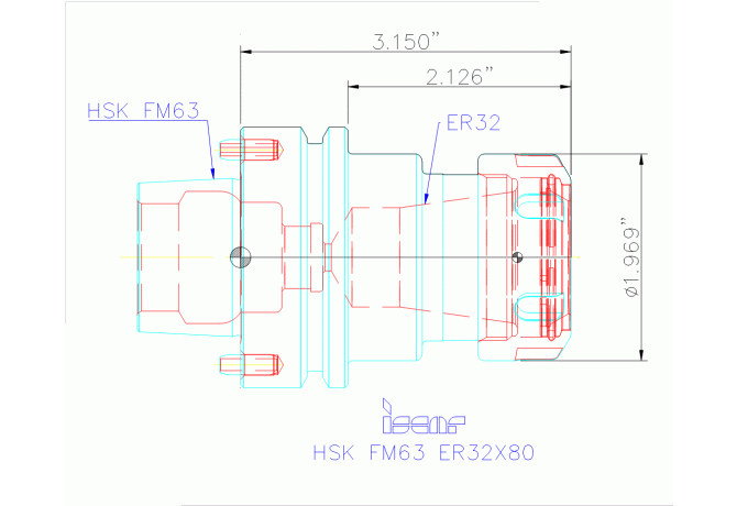 HSK FM63 ER32X80