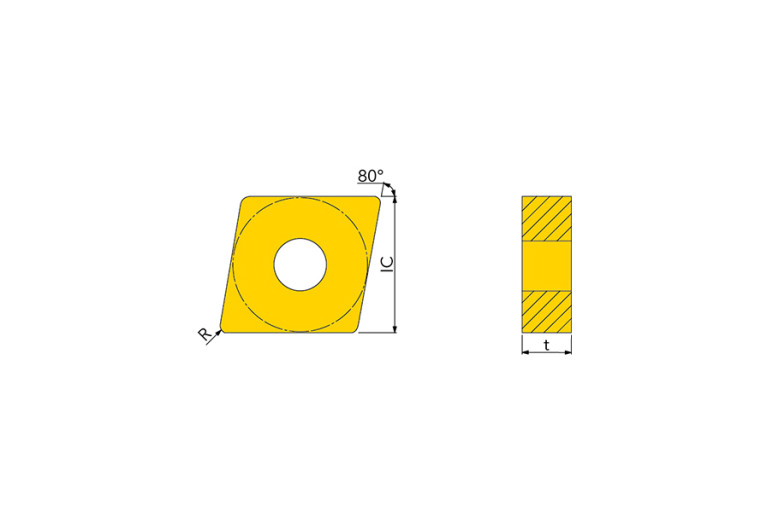 CNMG 120404 FLP TT8125B
