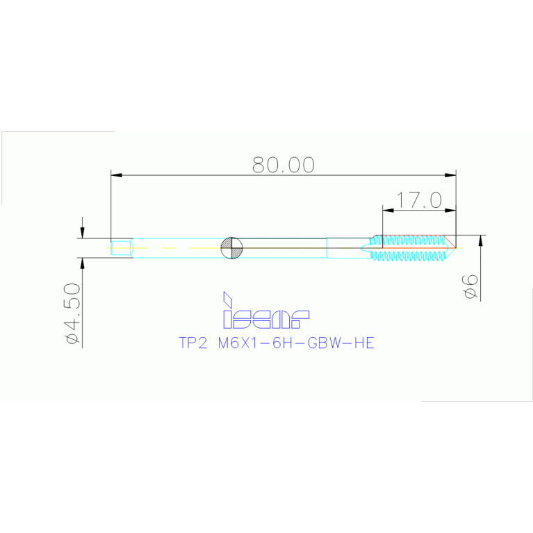 TP2 M6X1-6H-GBW-HE