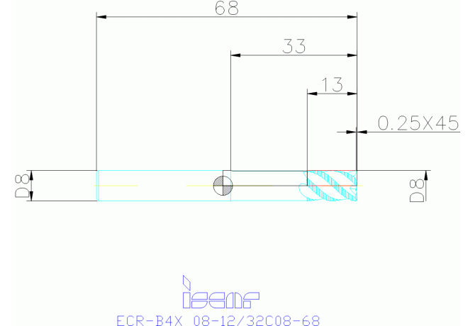 ECR-B4X 08-12/32C08-68 IC900