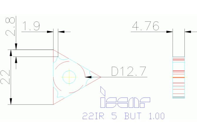 22IR 5 BUT 1.00 IC250