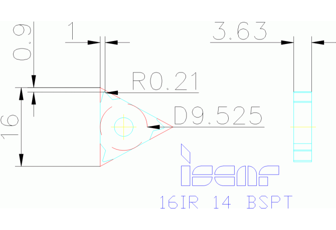 16IR 14 BSPT IC50M