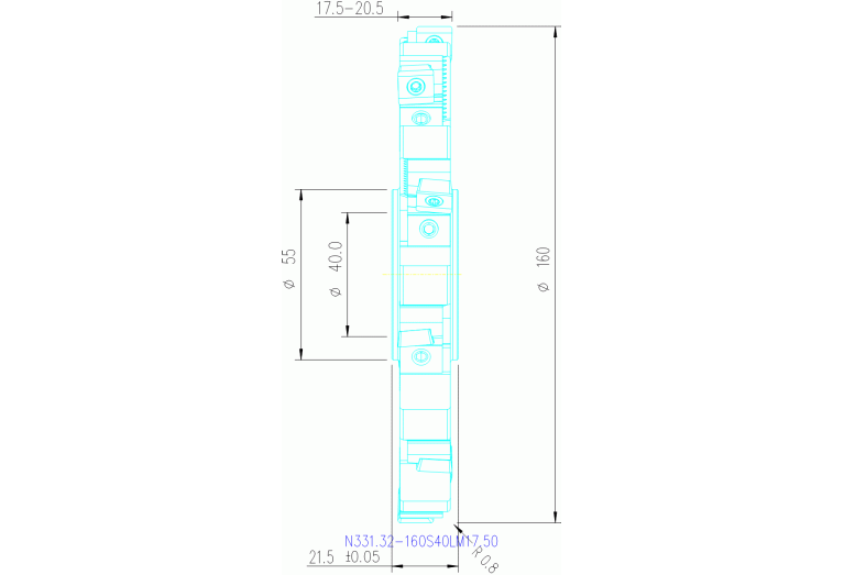 N331.32-160S40LM17.50