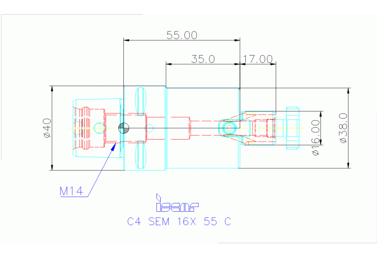 C4 SEM16X55 C
