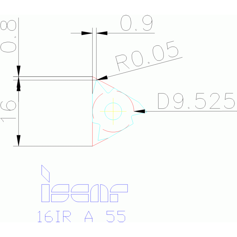 16IR A 55 IC50M