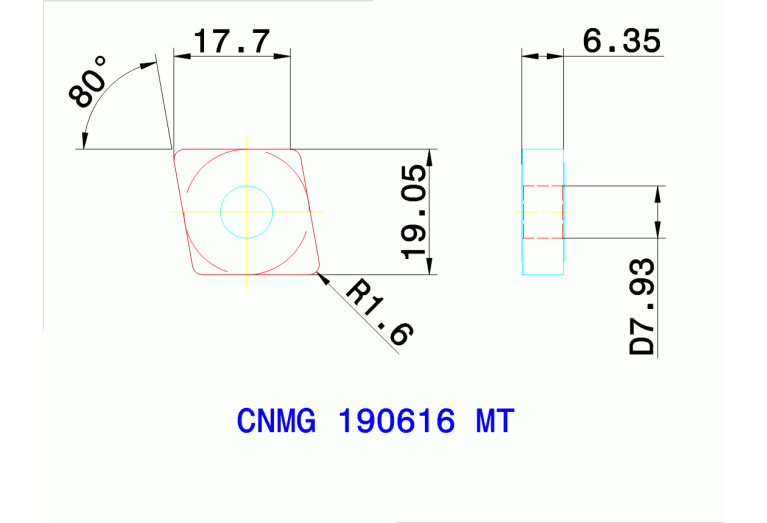 CNMG 190616 MT TT8105