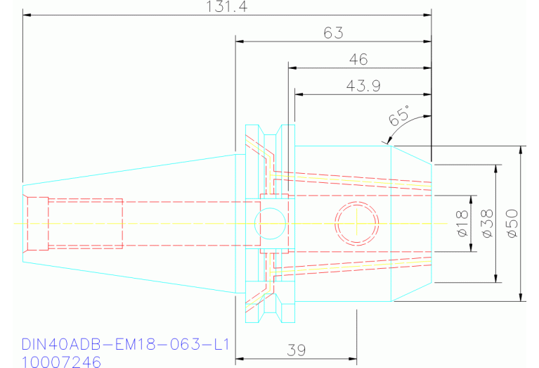 DIN40ADB-EM18-063-L1