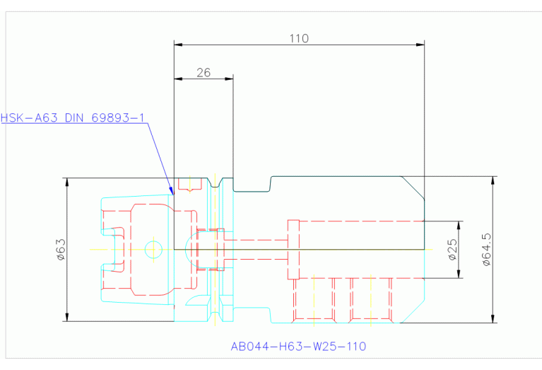 AB044-H63-W25-110