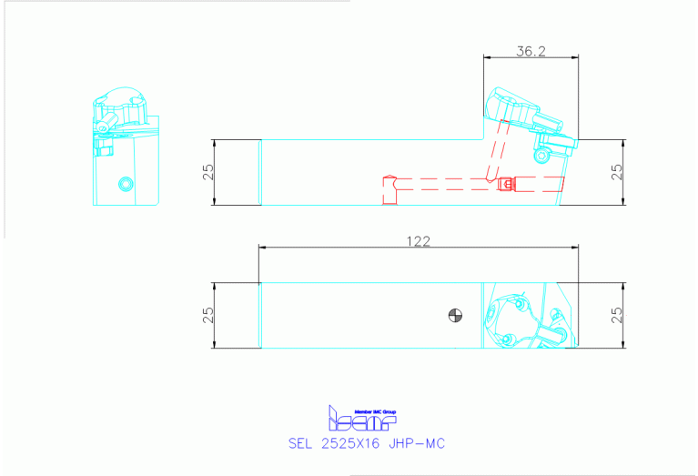 SEL 2525X16 JHP-MC