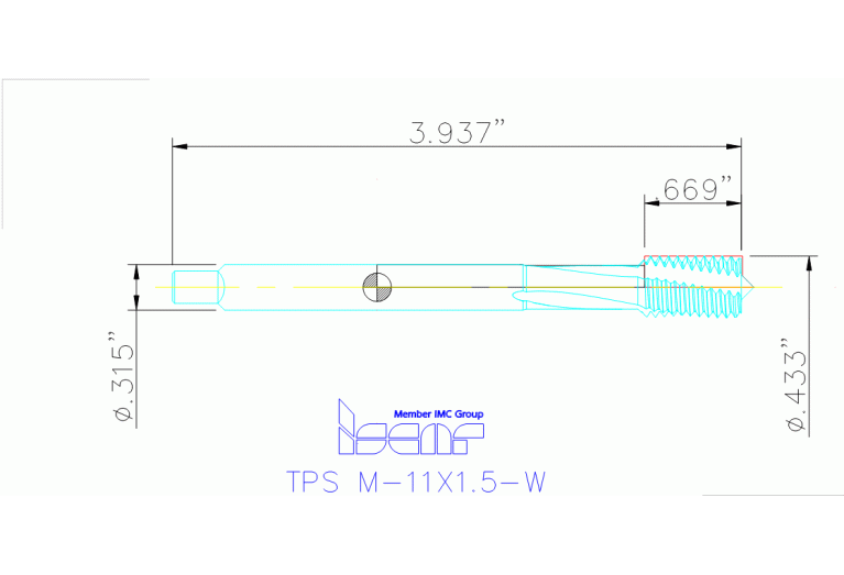 TPS M-11X1.5-W HS
