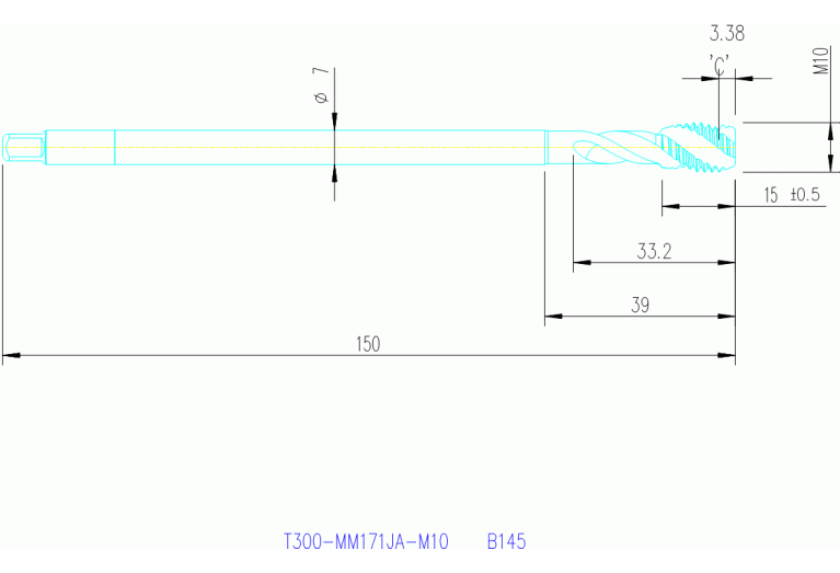T300-MM171JA-M10 B145