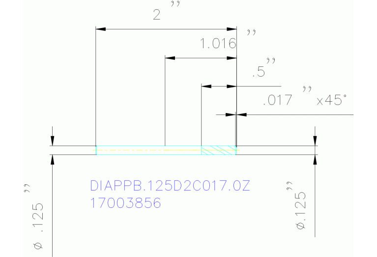 DIAPPB.125D2C017.0Z CVDDIA
