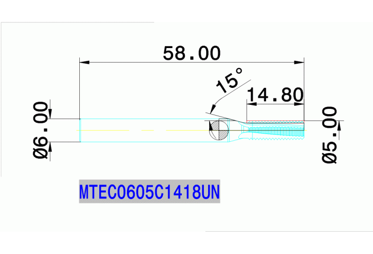 MTEC 0605C14 18UN IN2005