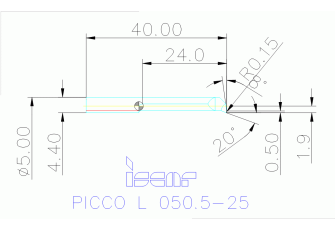 PICCO L 050.5-25 IC908