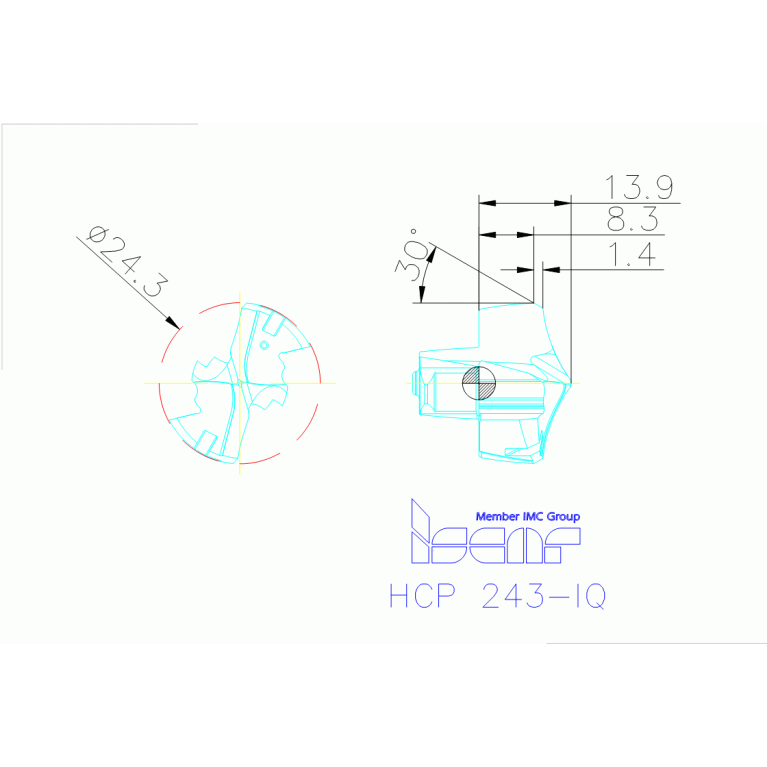 HCP 243-IQ IC908
