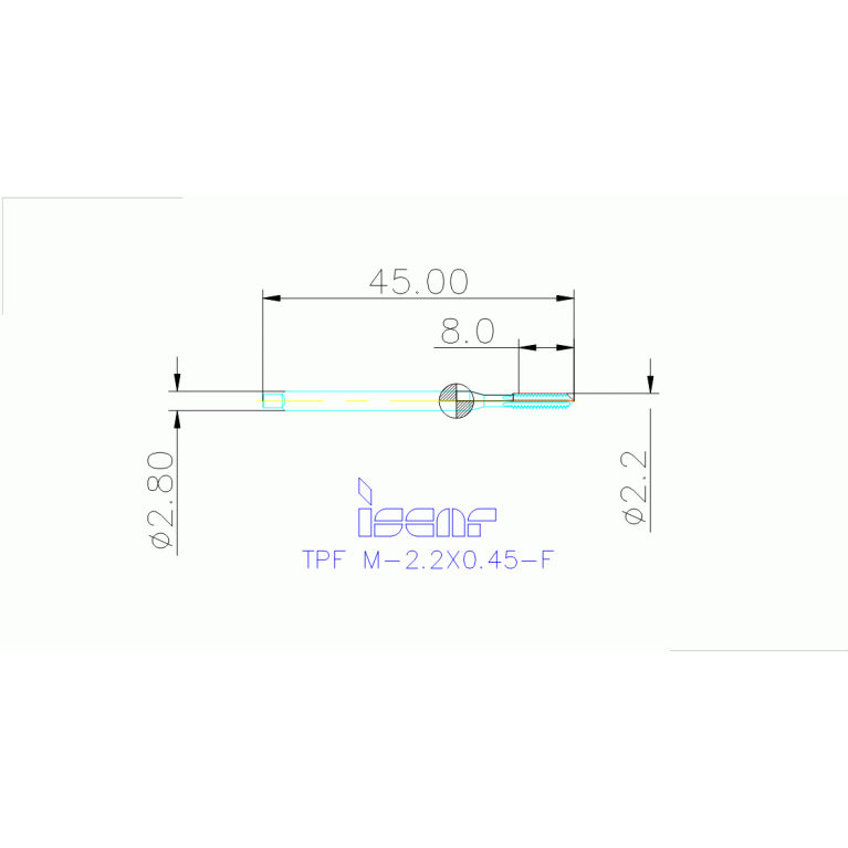 TPF M-2.2X0.45-F HETI