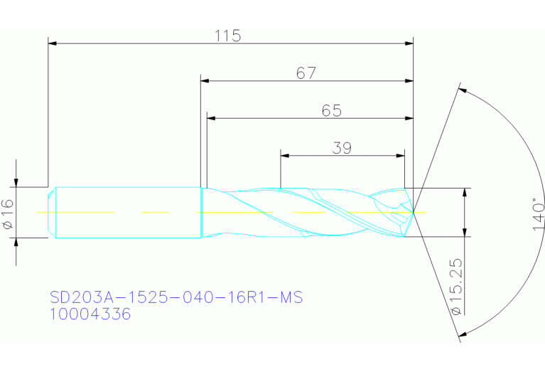 SD203A-1525-040-16R1-MS