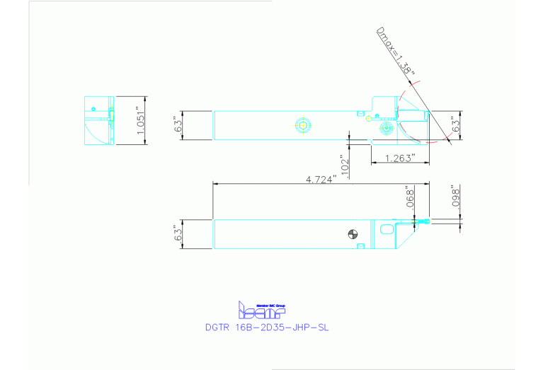 DGTR 16B-2D35-JHP-SL