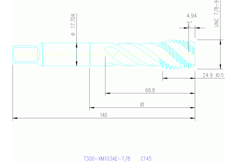 T300-XM103AE-7/8 C145