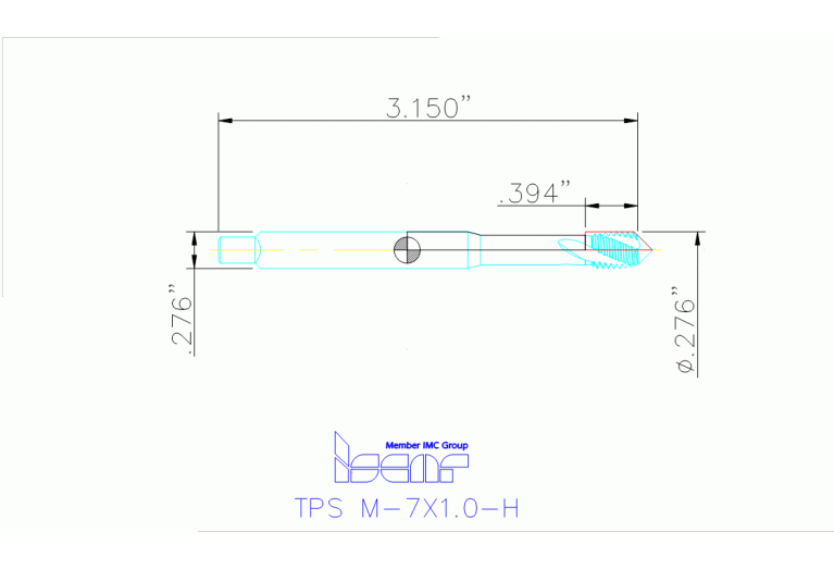 TPS M-7X1.0-H HEST