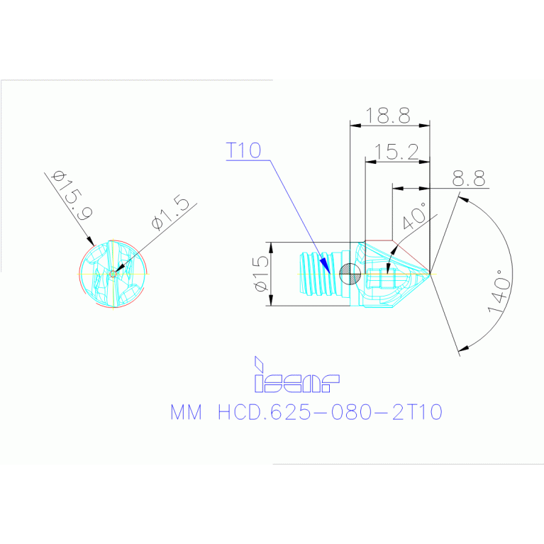 MM HCD.625-080-2T10 IC908