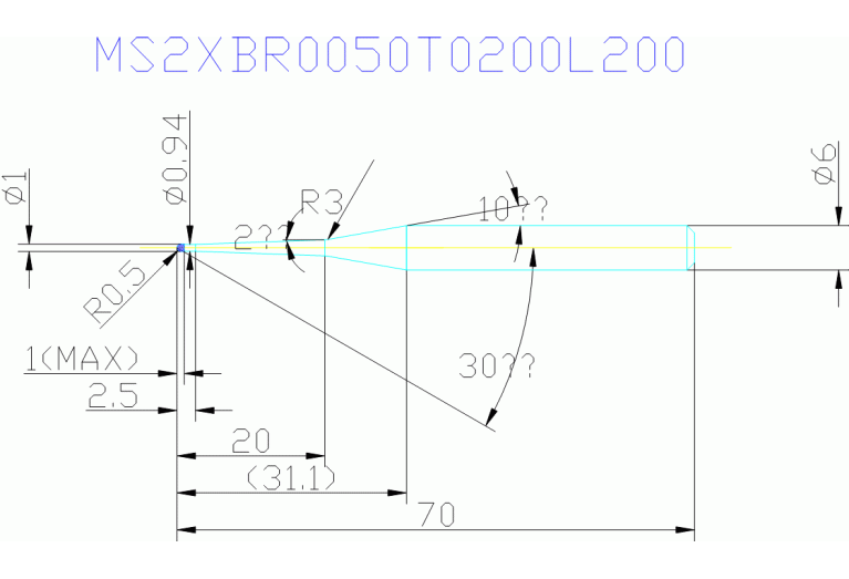 MS2XBR0050T0200L200