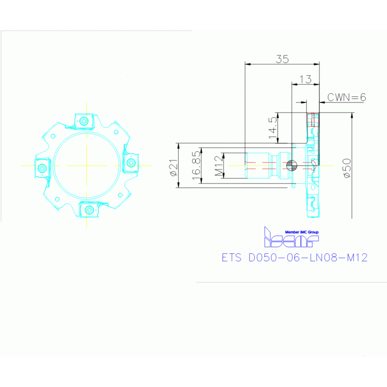 ETS D050-06-LN08-M12