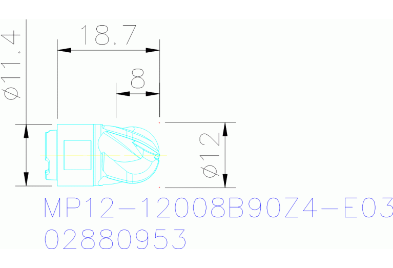 MP12-12008B90Z4-E03 F40M