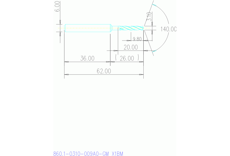 860.1-0310-009A0-GM X1BM