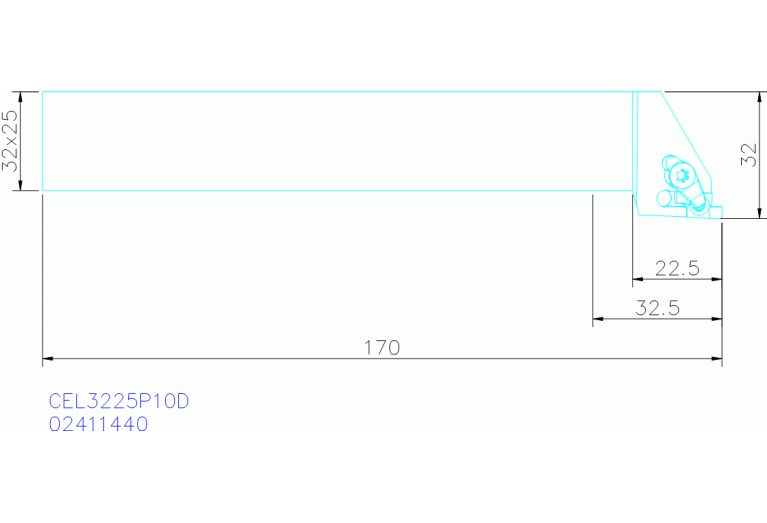 CEL3225P10D
