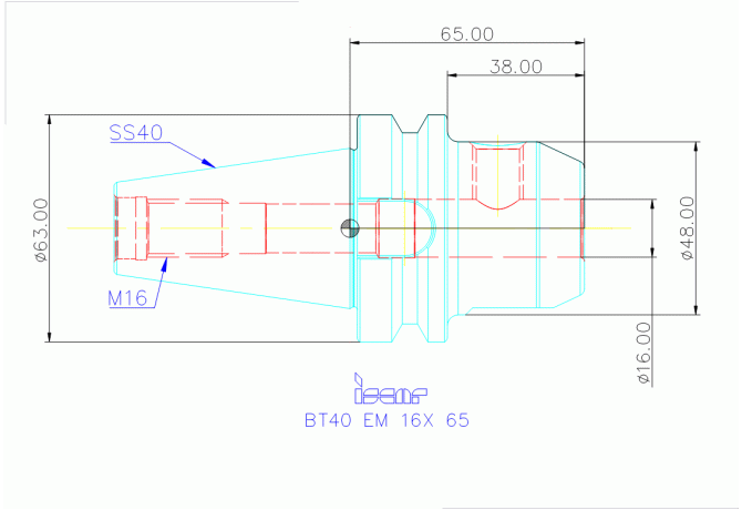 BT40 EM 16X 65