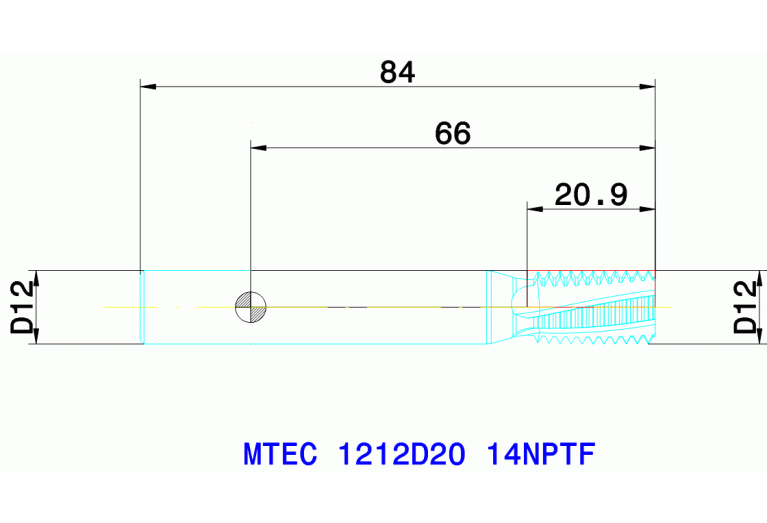 MTEC 1212D20 14NPTF IN2005