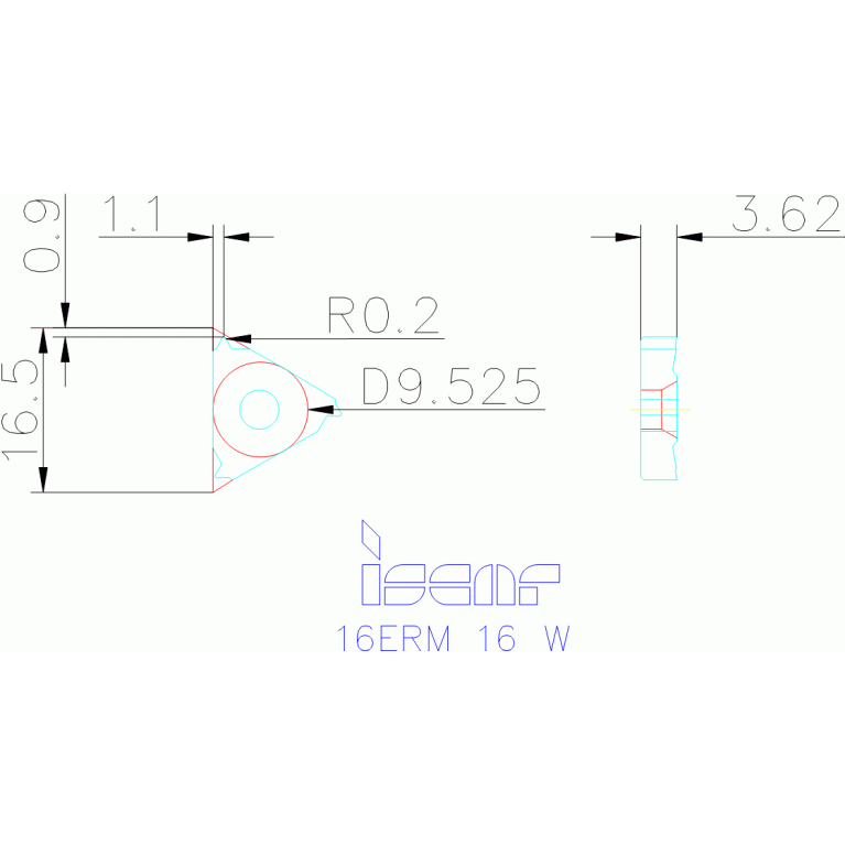 16ERM 16 W IC908