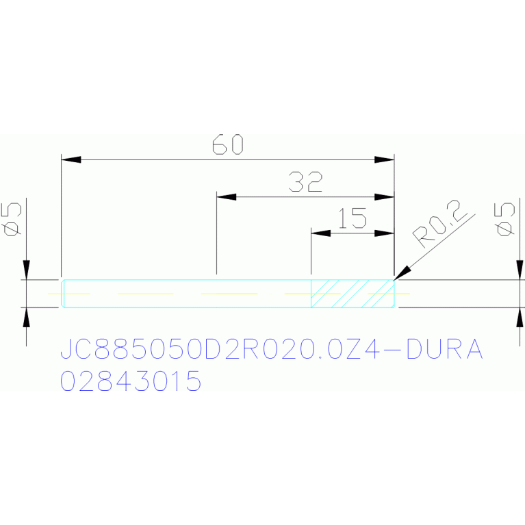 JC885050D2R020.0Z4-DURA