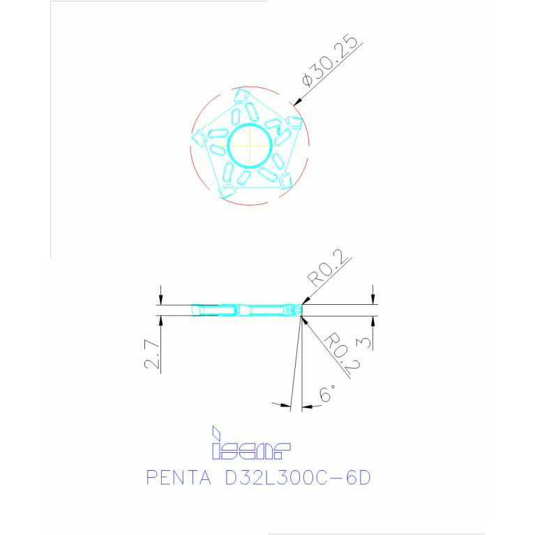 PENTA D32L300C-6D IC808G