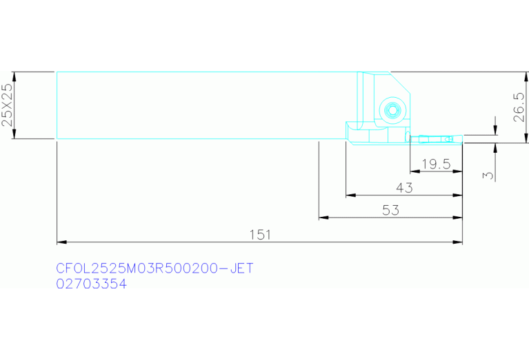 CFOL2525M03R500200-JET