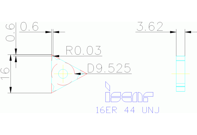 16ER 44 UNJ IC908