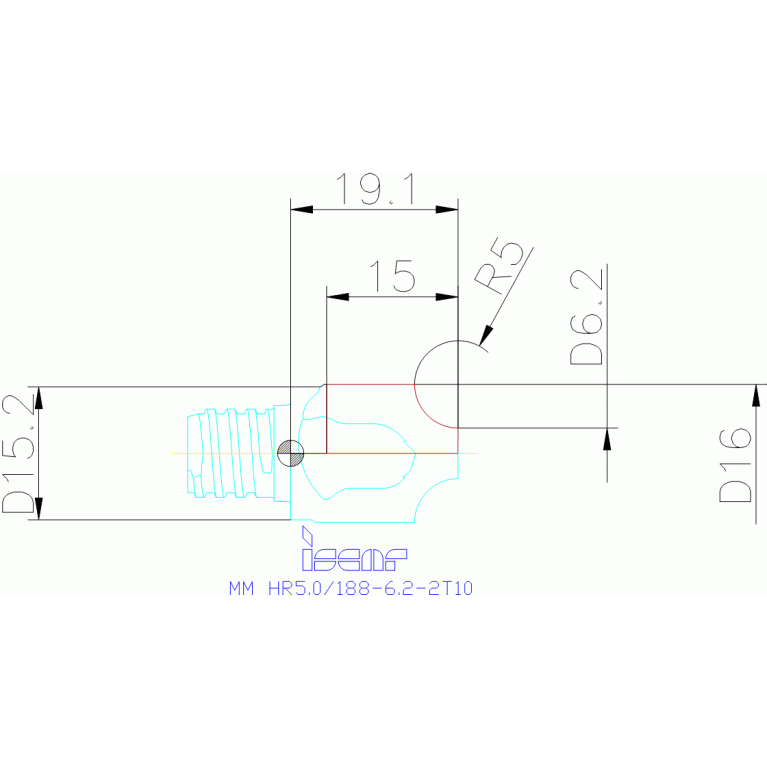MM HR5.0/188-6.2-2T10 IC908