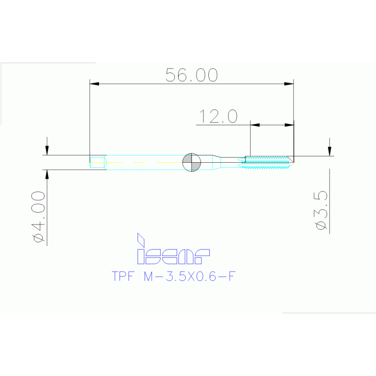 TPF M-3.5X0.6-F HETI