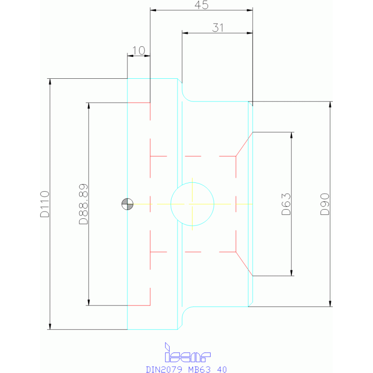 DIN2079 MB63 40
