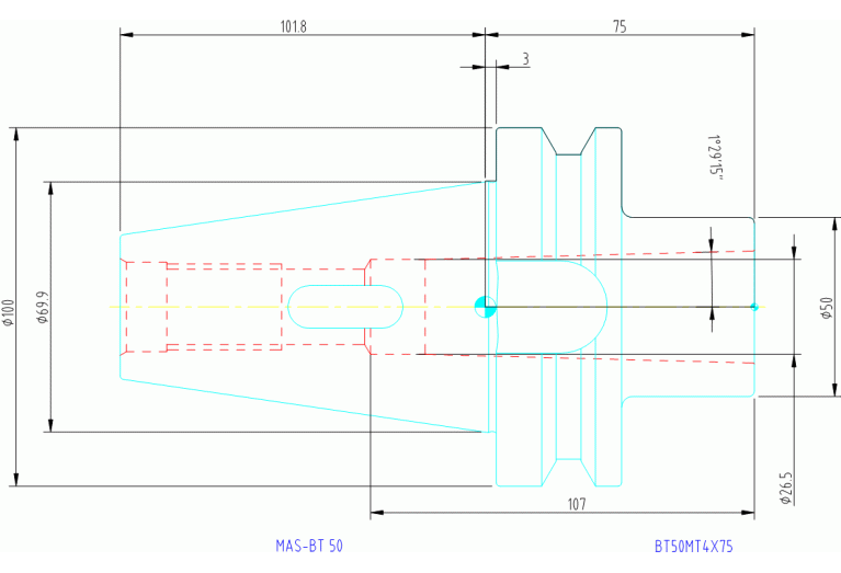 BT50MT4X75
