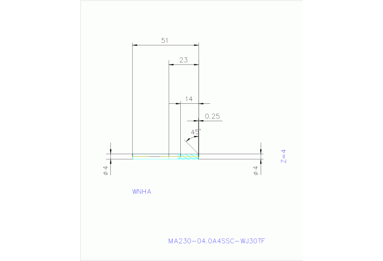 MA230-04.0A4SSC-WJ30TF