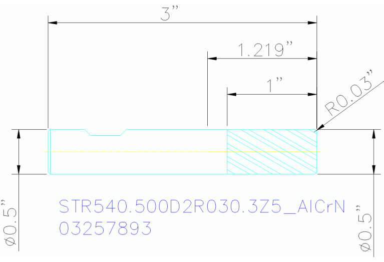 STR540.500D2R030.3Z5 ALCRN