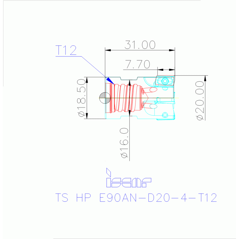 TS HP E90AN-D20-4-T12