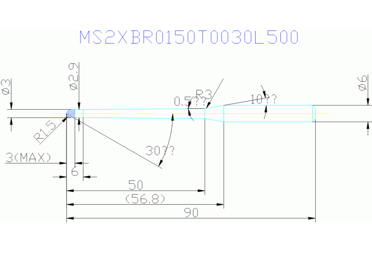 MS2XBR0150T0030L500