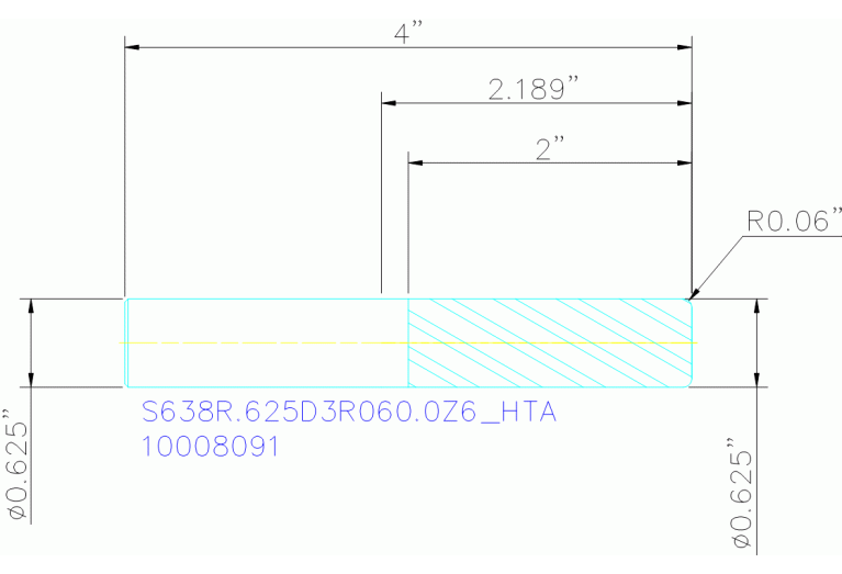 S638R.625D3R060.0Z6 HTA