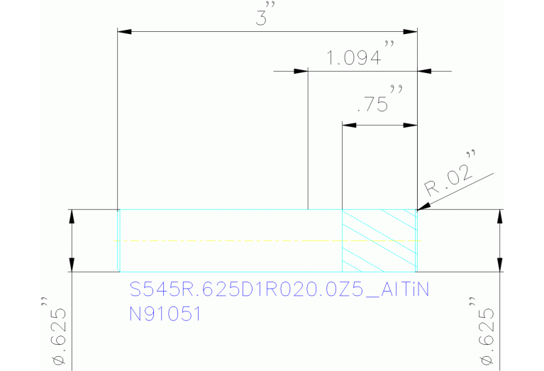 S545R.625D1R020.0Z5 ALTIN